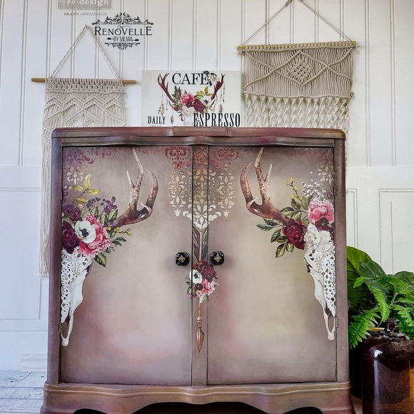 Redesign Decor Transfer ~ BEAUTIFULLY NATIVE ~ Rare ~ (Retired design) 24” x 34” - Picture 9 of 10